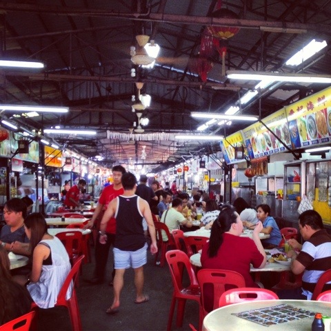 Seafood & Durian Feast At Taman Sentosa, Johor Bahru Malaysia