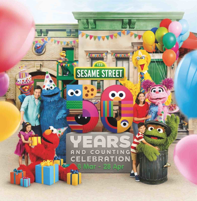 Celebrate Sesame Street 50 Years & Counting, Universal Studios Singapore